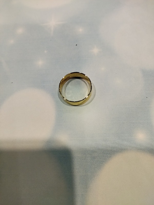 18金 イエローゴールド リング をお買取しました。