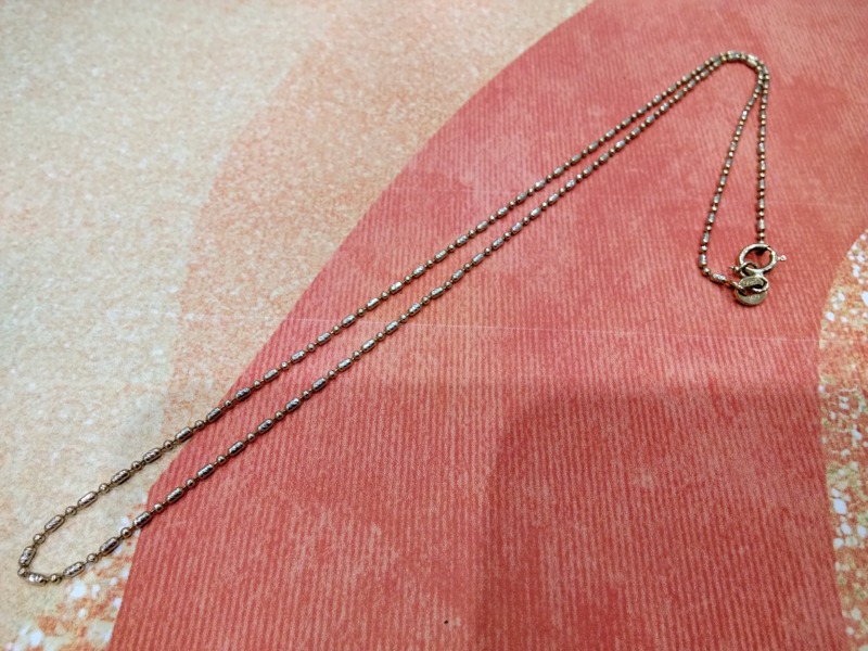 18金 イエローゴールド ネックレス をお買取りいたしました。