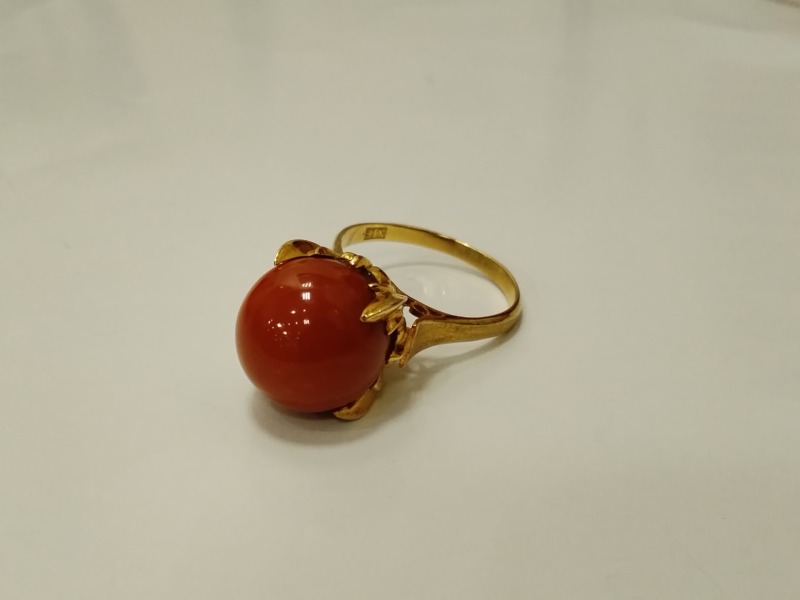 18金 イエローゴールド リング をお買い取りしました。