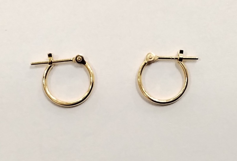 18金 イエローゴールド ピアス をお買取しました。