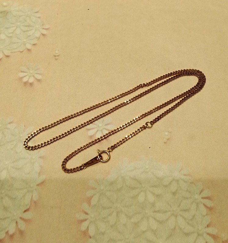 18金ネックレスをお買取りしました。
