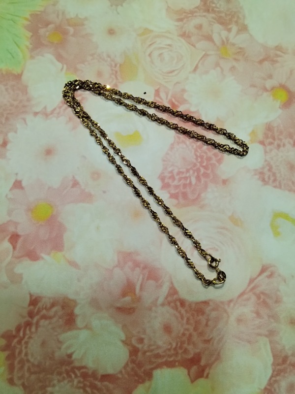 18金 ネックレス お買取り 致しました。