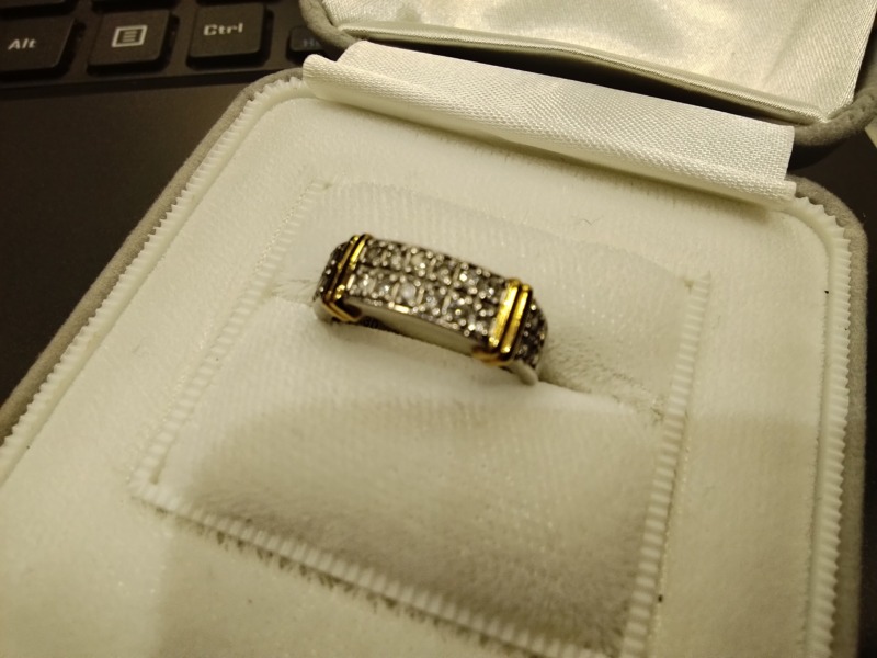 pt900 k18 リング お買い取り致しました