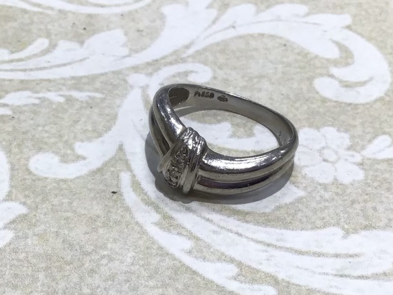 プラチナ ダイヤモンド リング をお買取いたしました