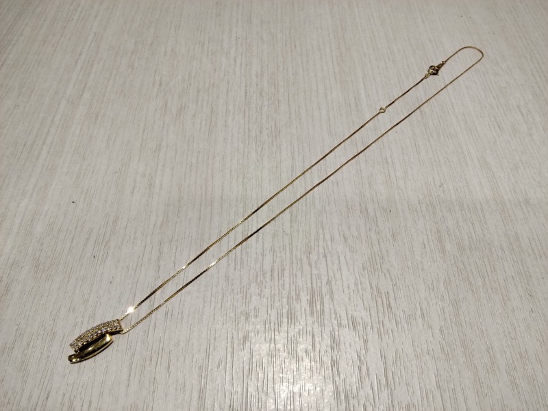 18金 イエローゴールド ネックレス をお買取しました。