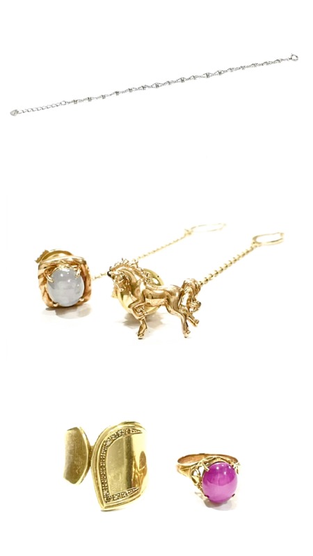 K18ジュエリーお買取りしました