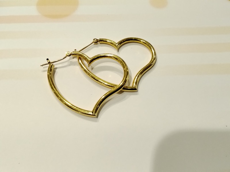 18金 ピアス をお買い取りしました。