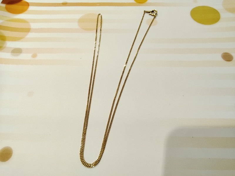 18金 ネックレス をお買い取りしました。