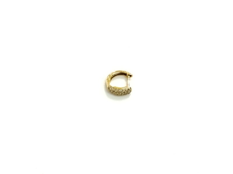 18金 イエローゴールド ダイヤモンド ピアス をお買い取りしました。