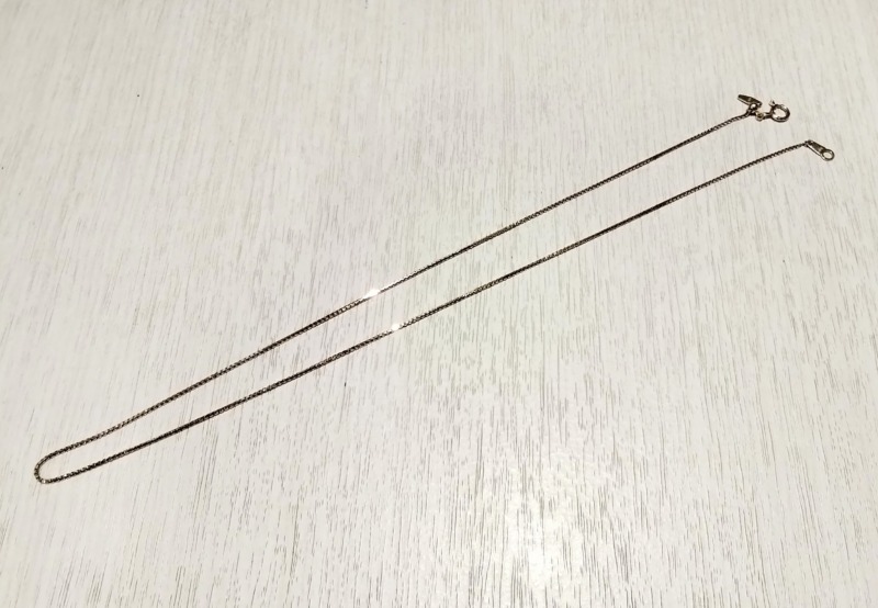 18金 イエローゴールド ネックレス をお買取しました。