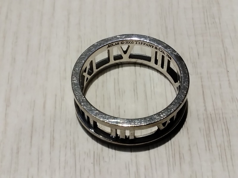 18金 ホワイトゴールド リング をお買取しました。