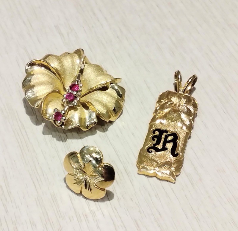 14金 イエローゴールド 多数 をお買取しました。