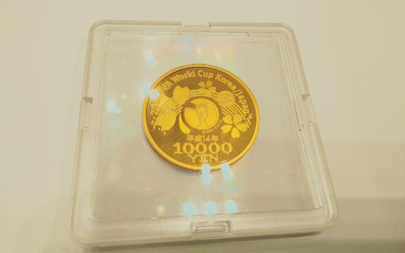 K24　FIFA WC　記念金貨　お買取り致しました