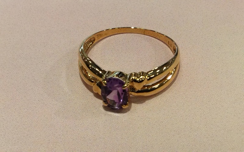 K18 色石リング💍