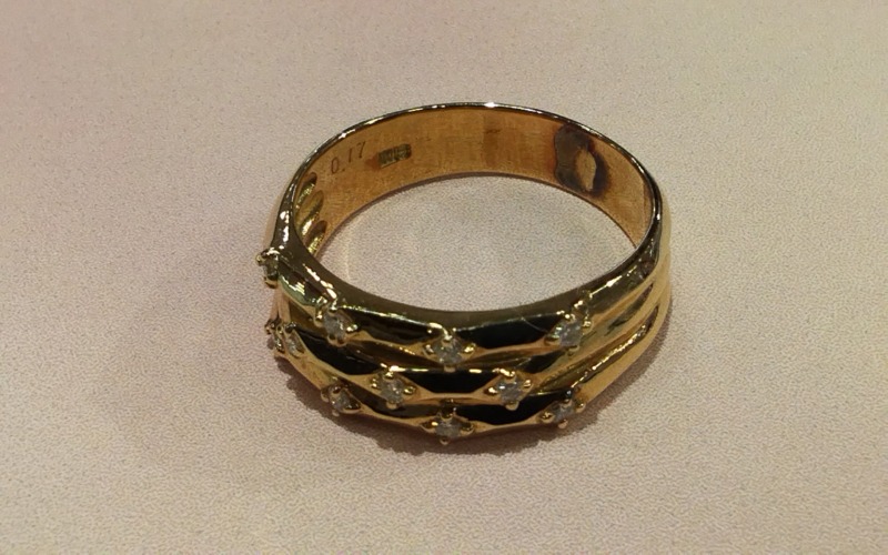 K18 ダイヤモンドリング💍