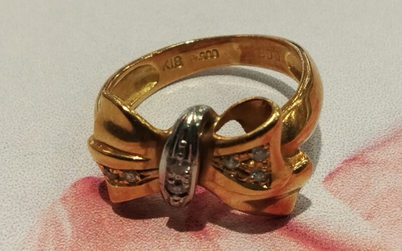 K18 ダイヤモンドリング💍