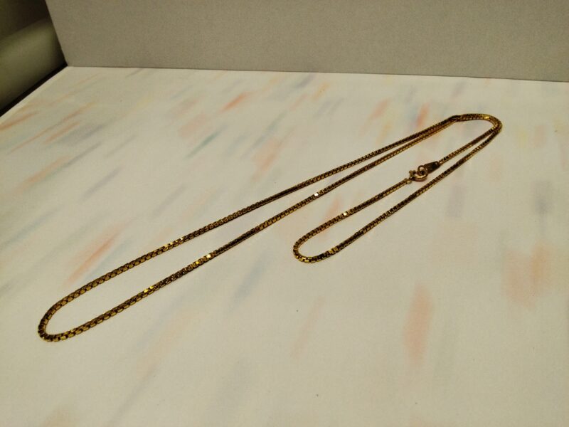 18金 イエローゴールド ネックレス をお買取りしました