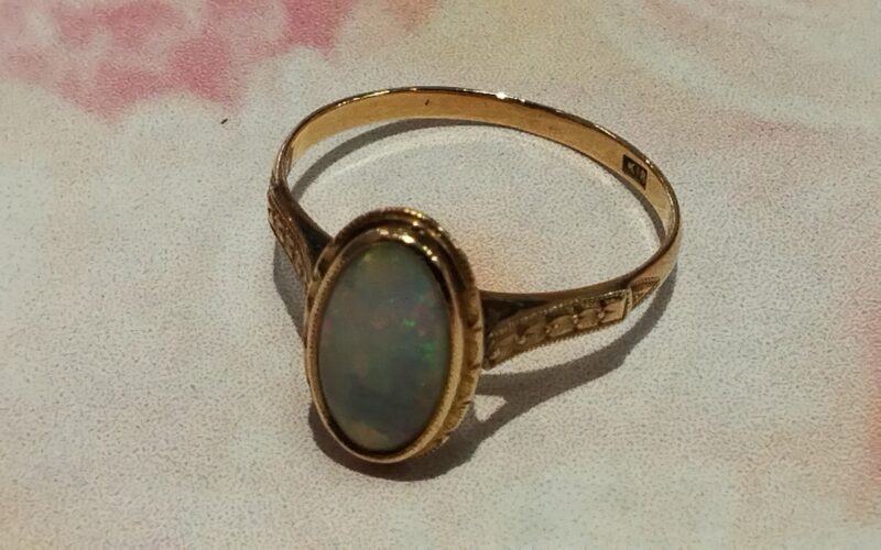 K18 色石リング💍