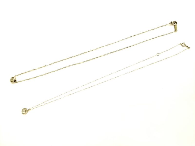 WGダイヤモンド付きプチネックレスお買取りしました