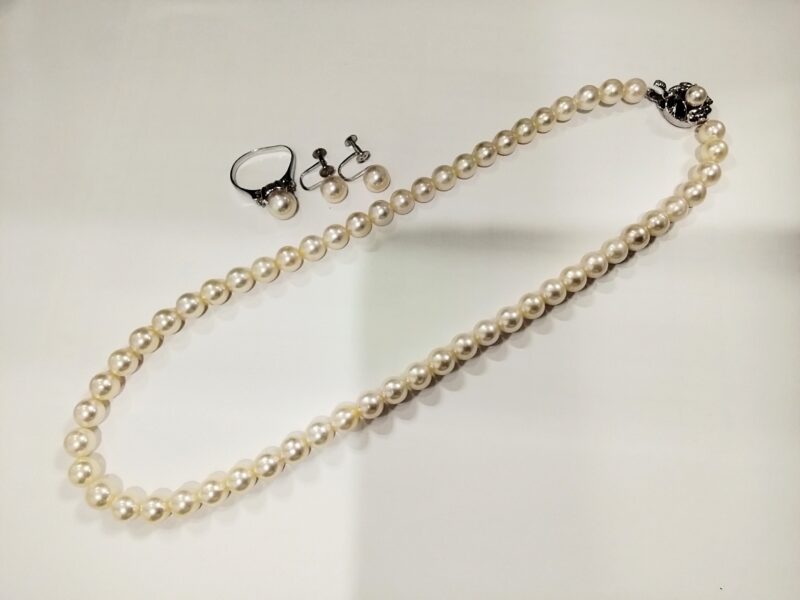 パール3点セットお買取りしました