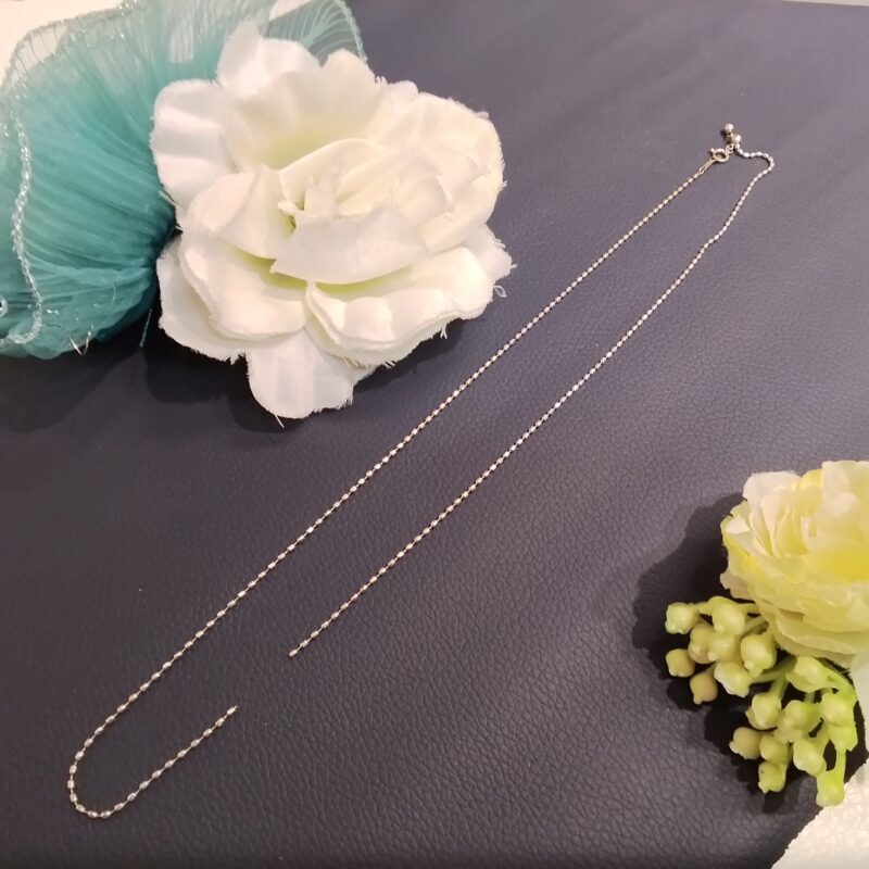 18金 ホワイトゴールド ネックレス(切れ) をお買取しました✨