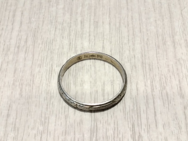プラチナ850 リング をお買取しました。