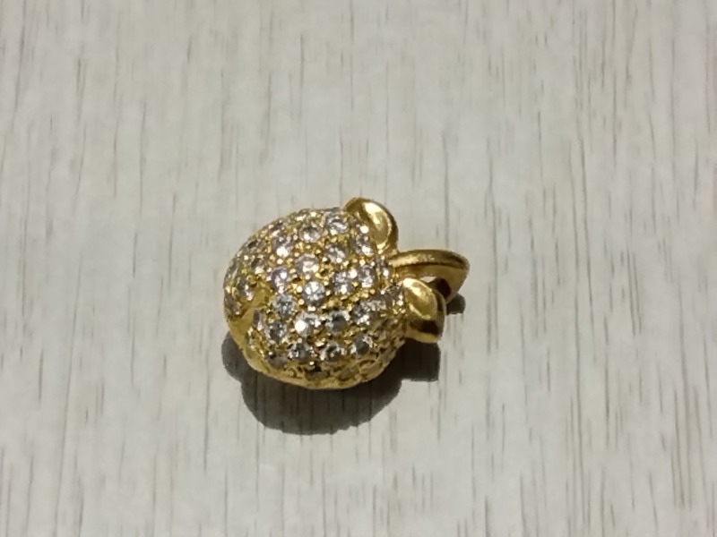 18金 ダイヤモンド ペンダントトップ をお買取しました。