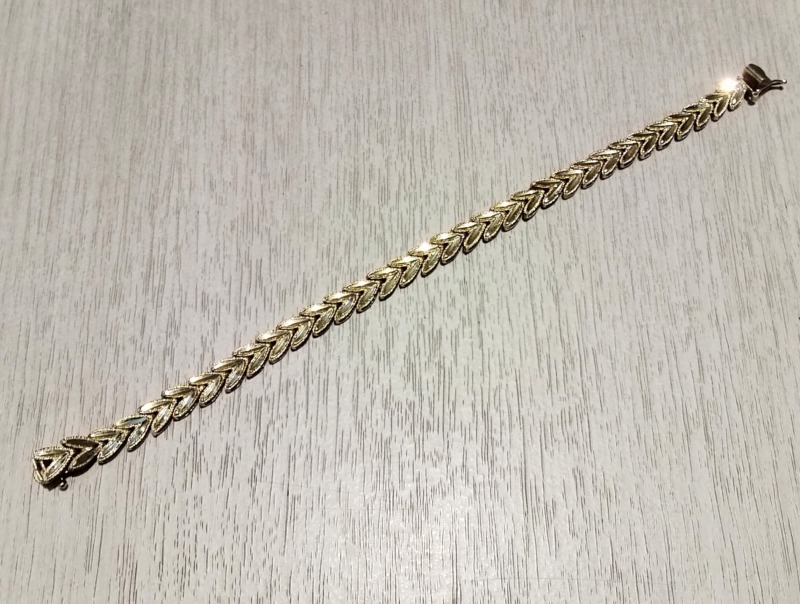 14金 イエローゴールド ブレスレット をお買取しました。