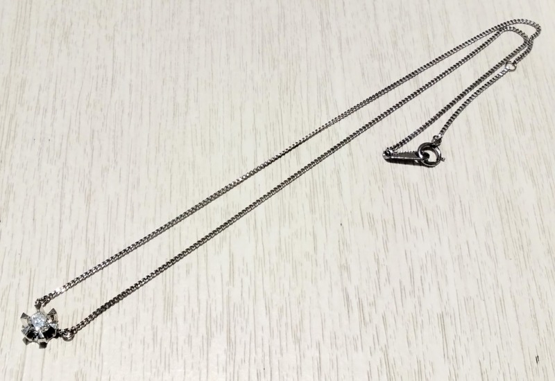 ダイヤモンド プラチナ850 ネックレス をお買取しました。