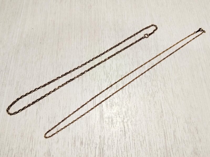 18金 イエローゴールド ネックレス をお買取しました。
