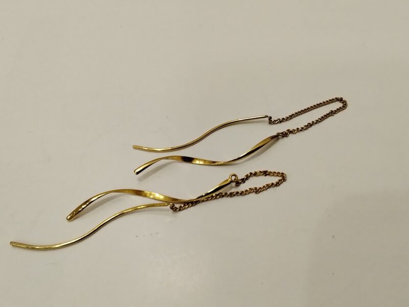 18金 イエローゴールド ピアス をお買い取りしました。