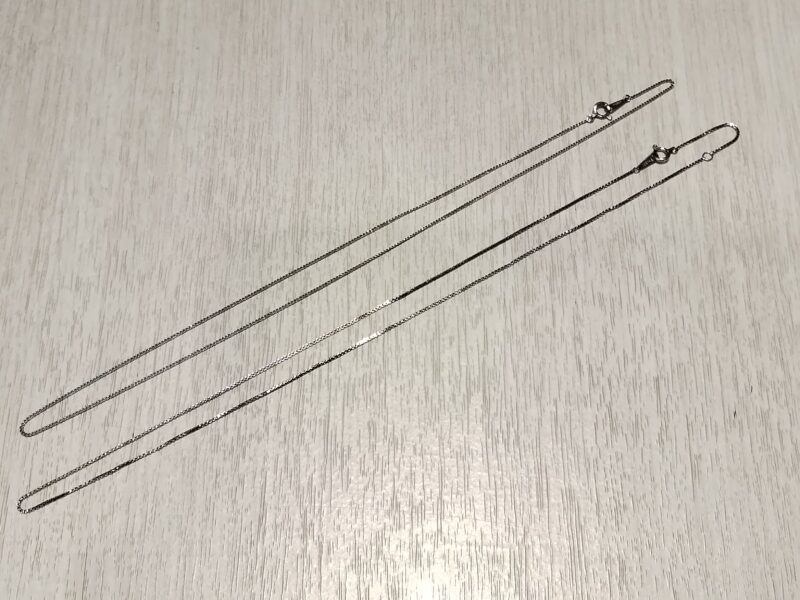 プラチナ ネックレス を お買取しました。