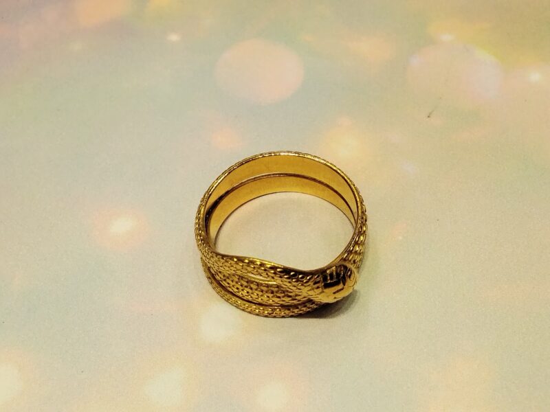 20金イエローゴールドリングをお買取りしました✨