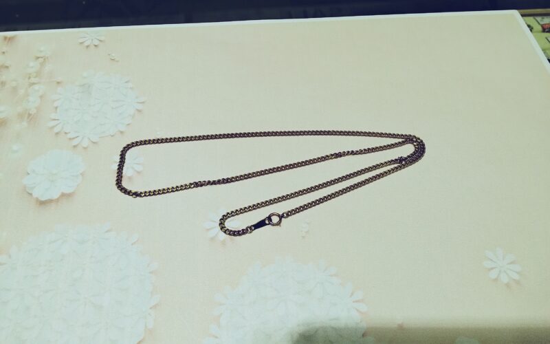 k18ネックレスお買取致しました。
