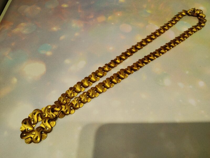 18金イエローゴールドネックレスをお買取りしました✨