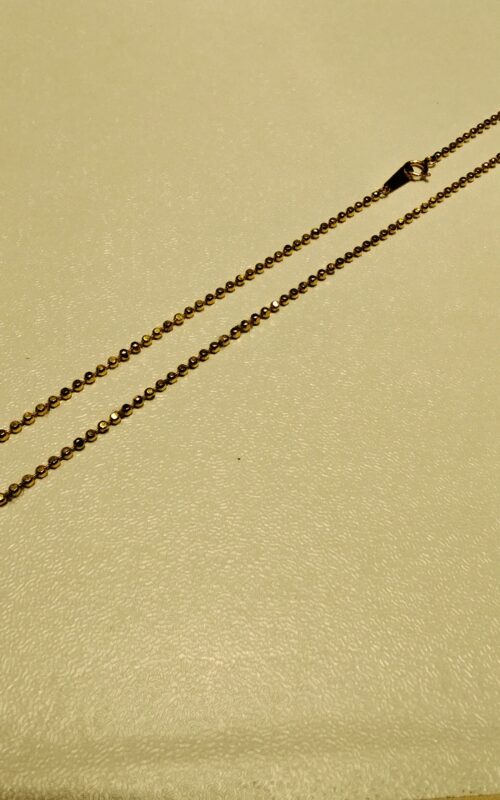 18金 ネックレス 買い取りました。