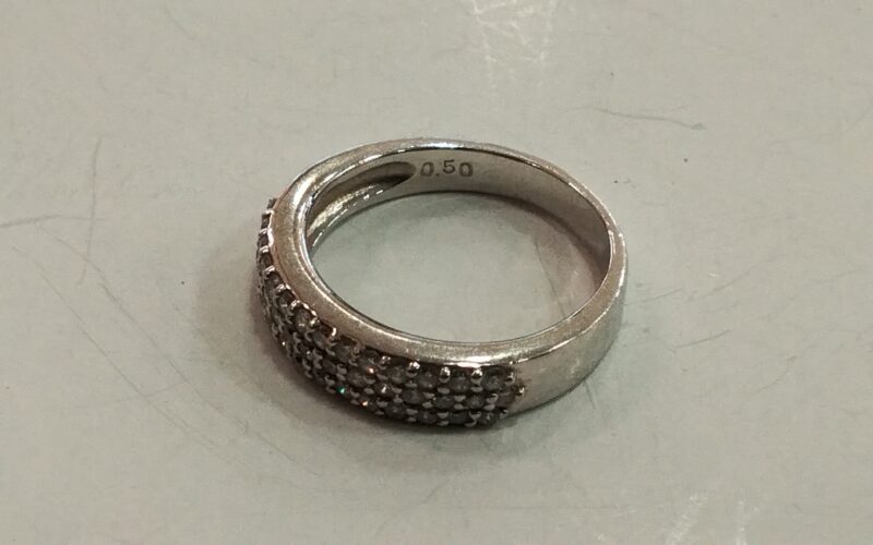 K18WG ダイヤモンドリング💍
