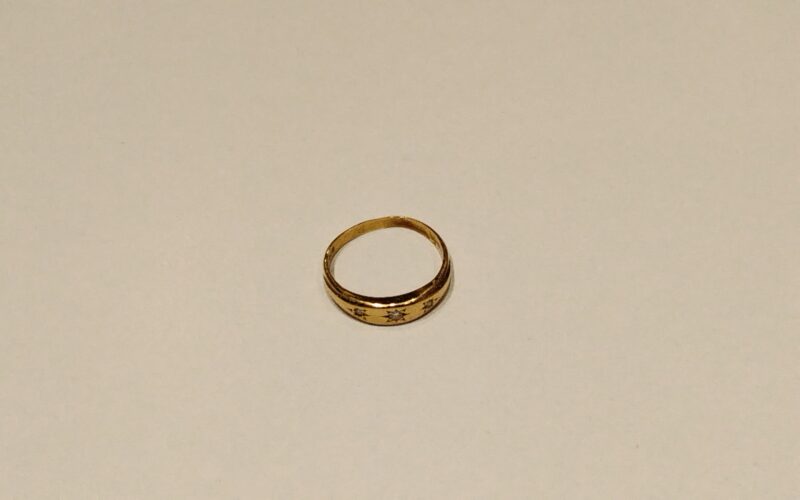 18金 イエローゴールド リング をお買取りしました。