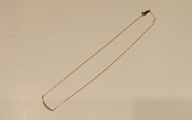 18金 イエローゴールド ネックレス をお買取りしました。