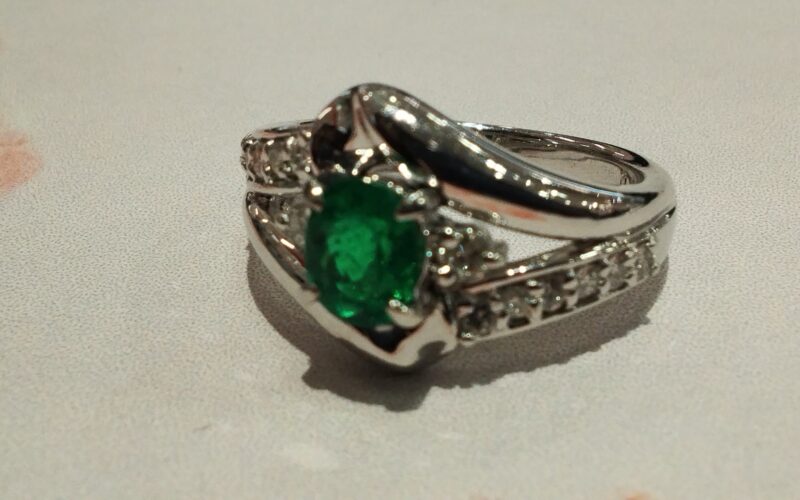 PT900 色石リング💍買取