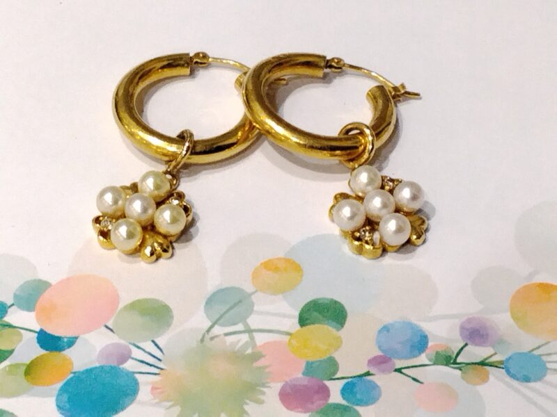 18金 イエローゴールド ピアス をお買取しました。