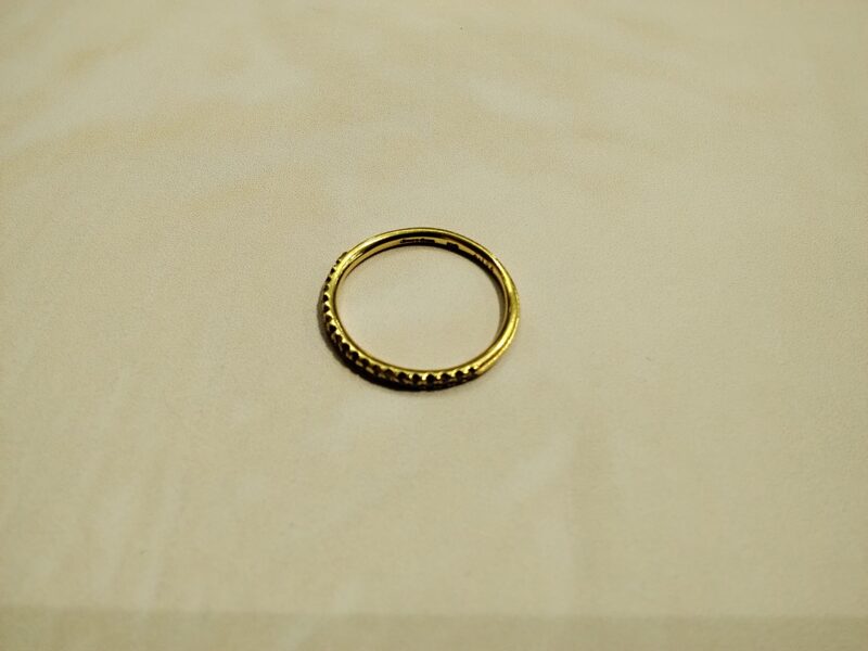 18金 リング お買取しました。