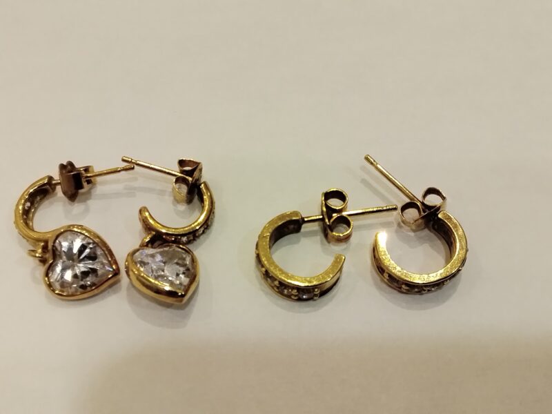 18金ピアスお買取しました