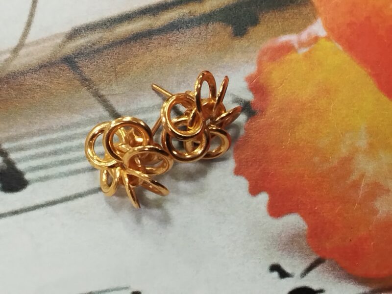22金 ピアス をお買取しました。