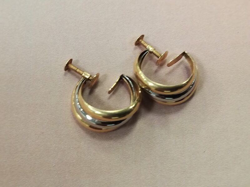 18金/PT900 イヤリング をお買取しました。