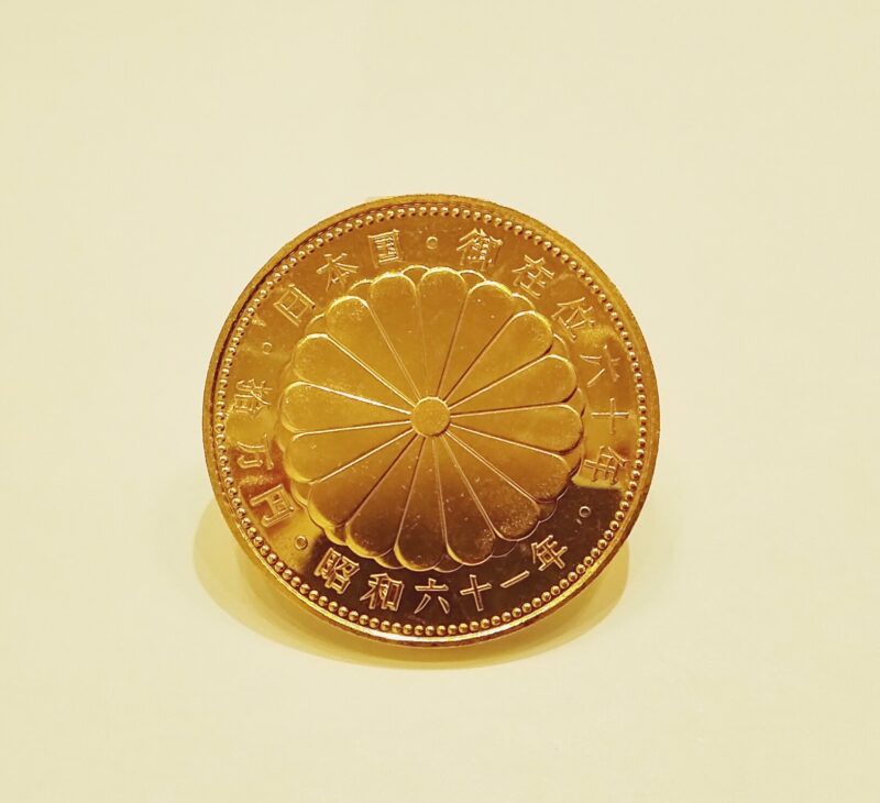 K24 天皇御在位60年記念金貨 お買い取り致しました