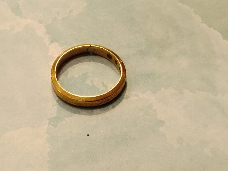 18金 リング お買取り 致しました。