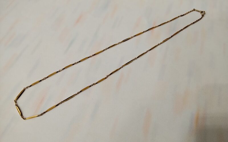 18金 ネックレス をお買い取りしました。
