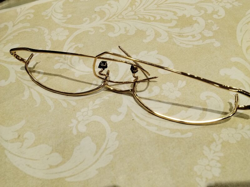 18金 眼鏡枠 お買取いたしました。