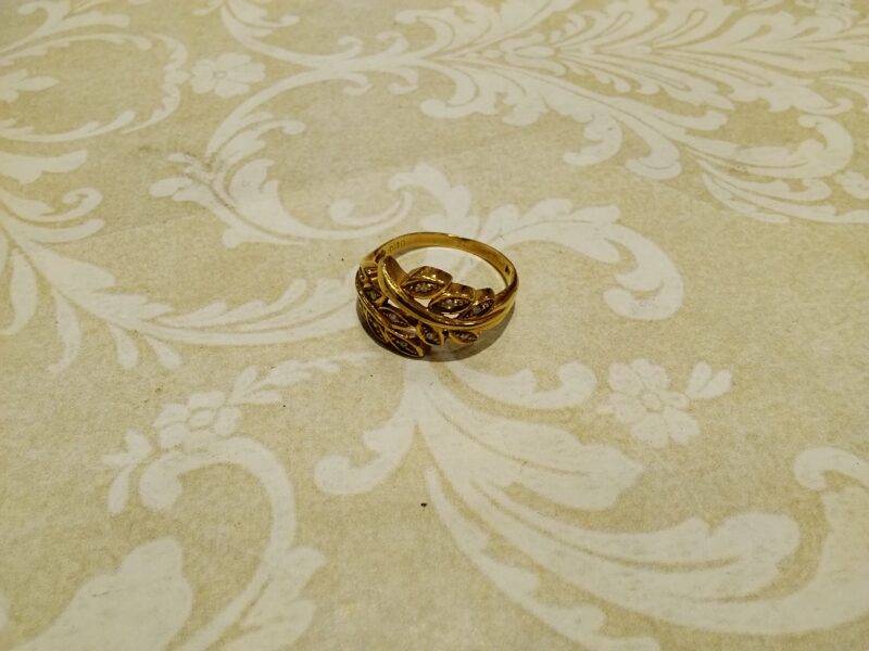 18金 ファッションリング　をお買取いたしました。